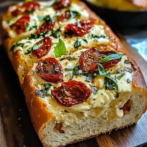 Savory Caprese Bread 5 Steps Ultimate Delicious