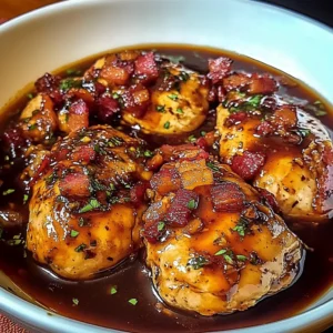 Slow Cooker Bacon Brown Sugar Garlic Chicken 4 Servings Easy Delicious