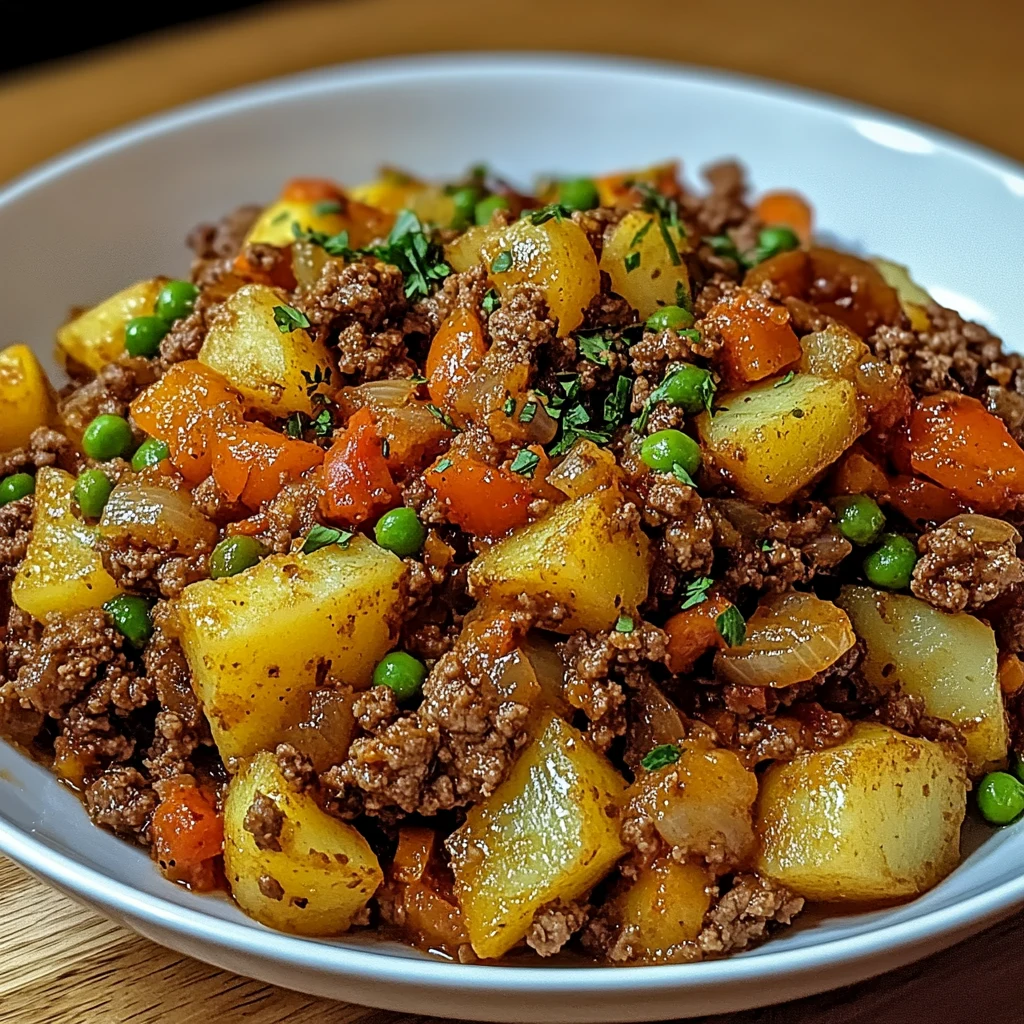Slow Cooker Hamburger Hash 7 Ingredients Easy Delicious