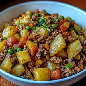 Slow Cooker Hamburger Hash 7 Ingredients Easy Delicious