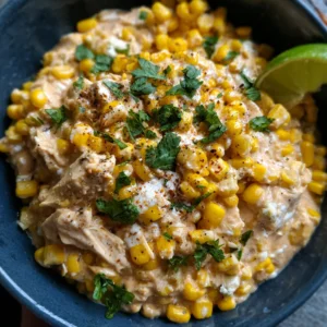Slow Cooker Street Corn Chicken 4 Servings Ultimate Delicious