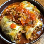 Slow Cooker Unstuffed Cabbage Rolls 4 Servings Easy Delicious