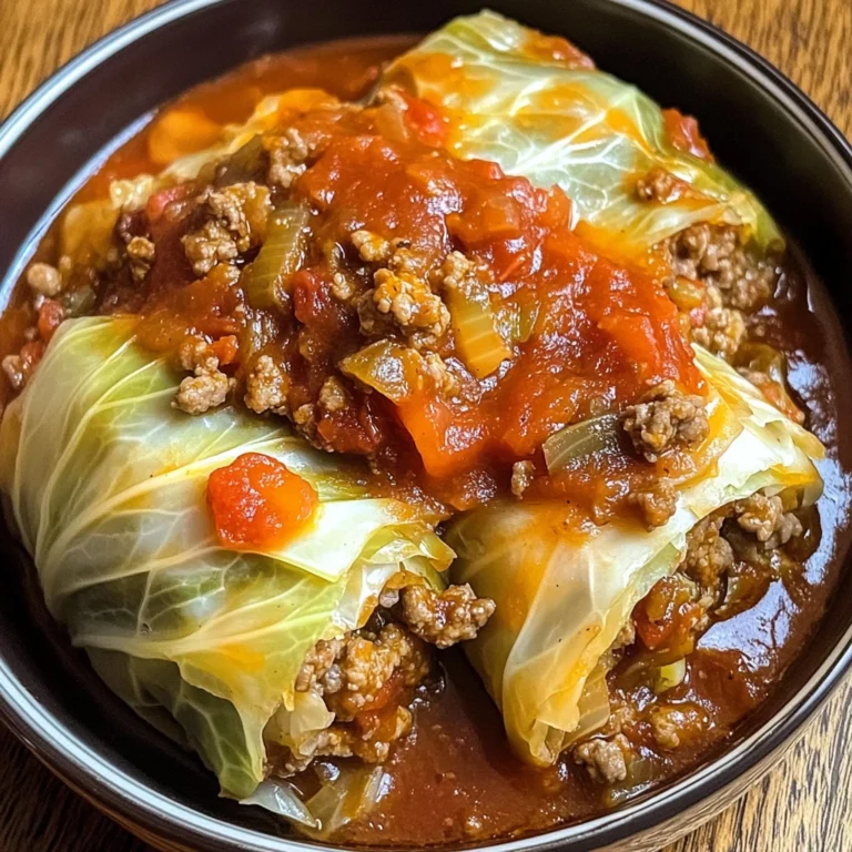 Slow Cooker Unstuffed Cabbage Rolls 4 Servings Easy Delicious
