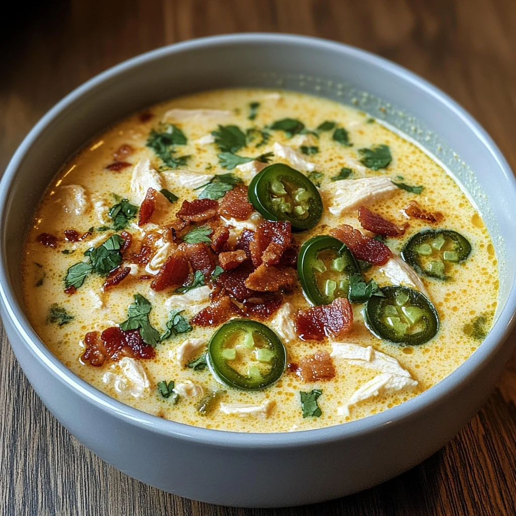 Spicy Jalapeño Popper Chicken Soup 30 Minutes Ultimate Delicious