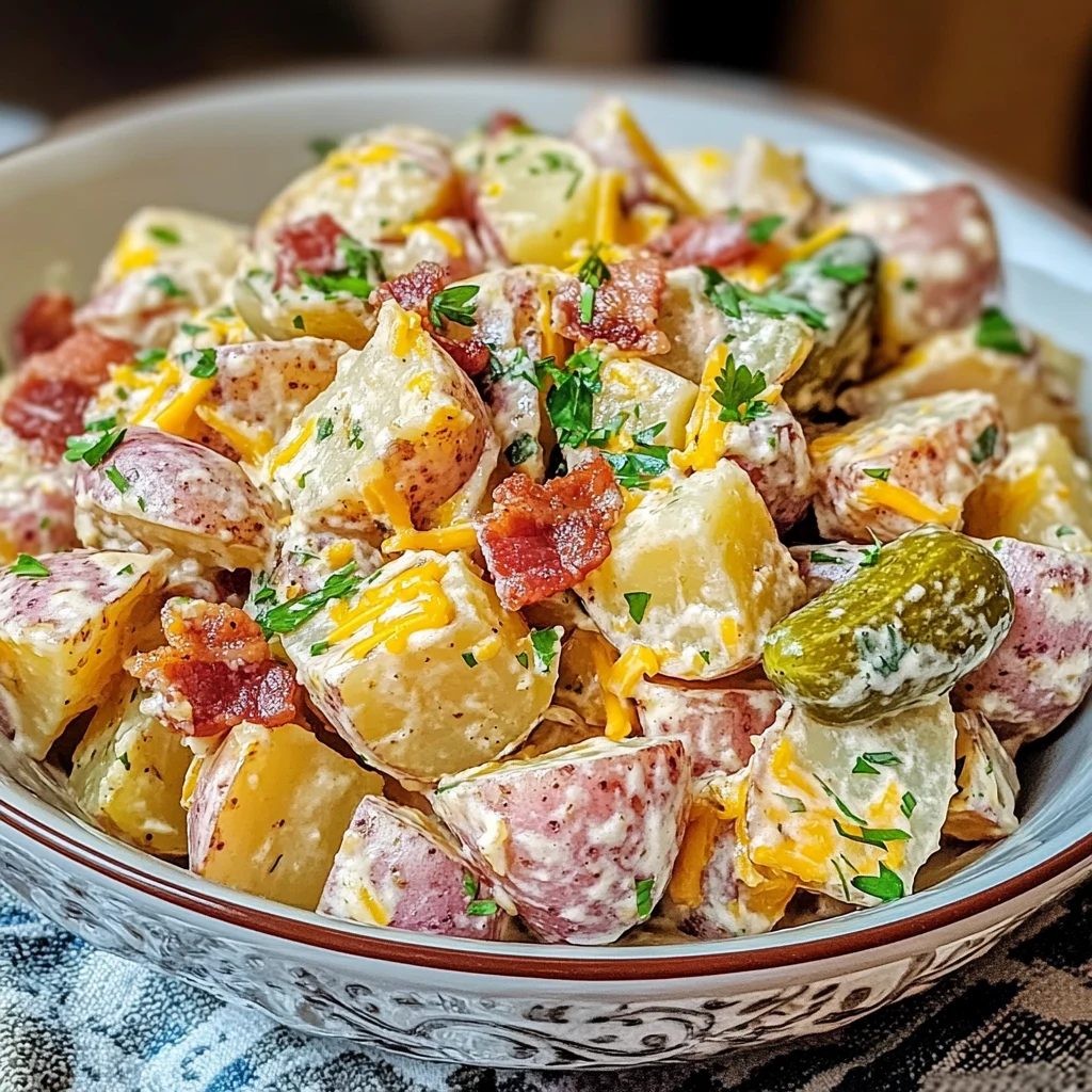 Steakhouse Potato Salad Loaded 5 Steps Ultimate Delicious