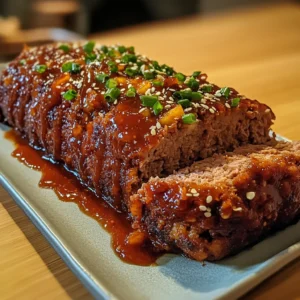 Sweet & Spicy Korean BBQ Meatloaf 5 Steps Ultimate Delicious