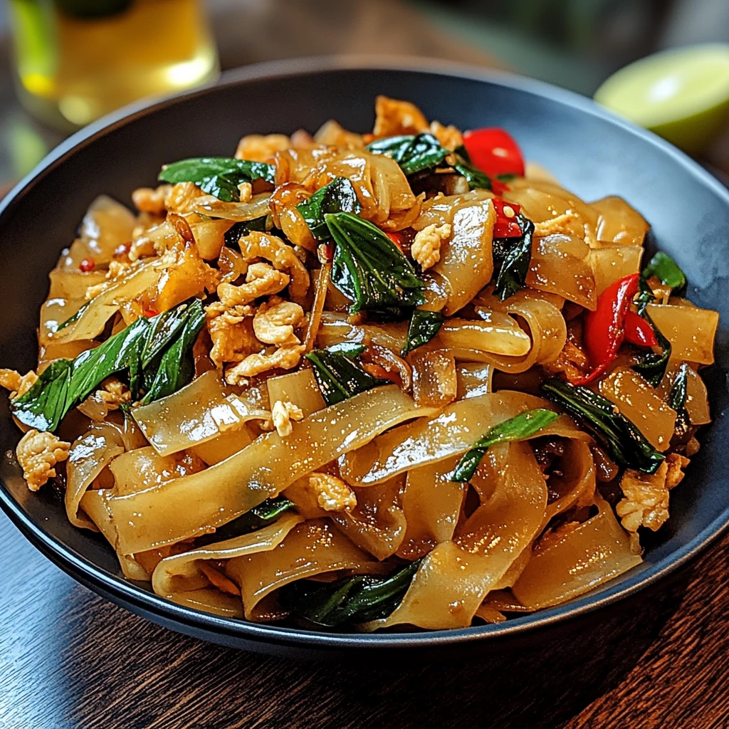 Thai Drunken Noodles 5 Steps Ultimate Delicious