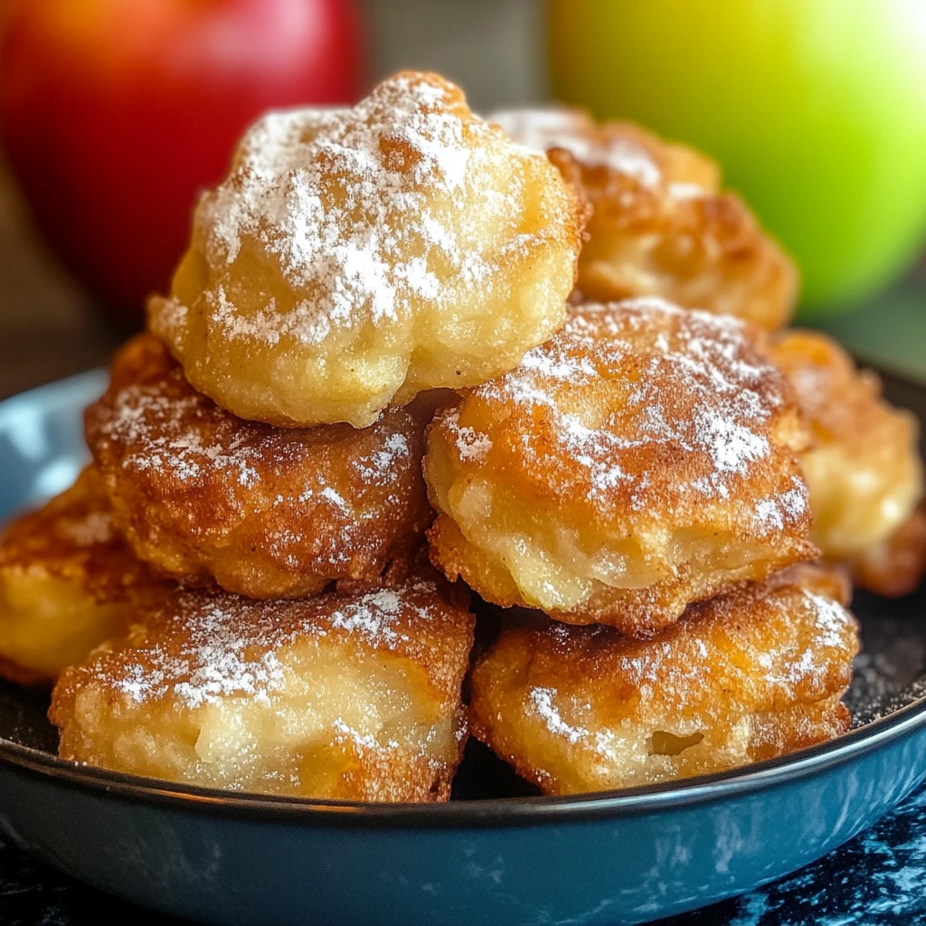 Air Fryer Apple Fritters 10 Ingredients Easy Delicious