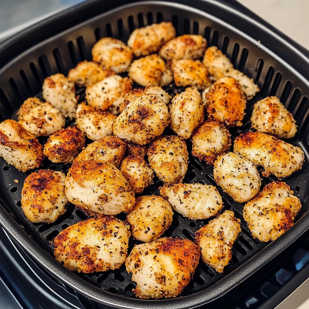 Air Fryer Boneless Chicken Bites 10 Minutes Easy Delicious