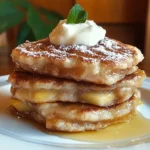 Apple Fritter Pancakes 4 Servings Perfectly Delicious