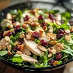 Asian Chicken Cranberry Salad 4 Servings Easy Delicious