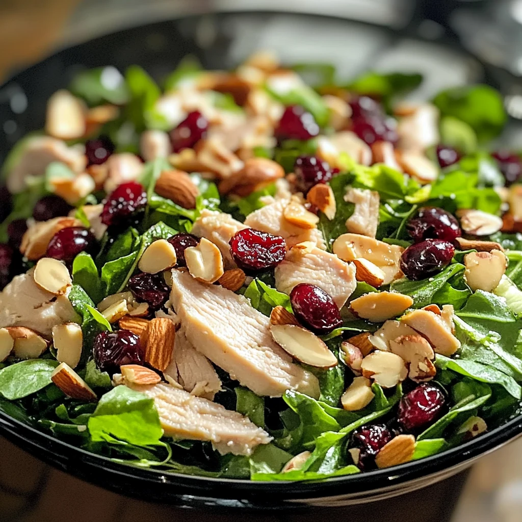 Asian Chicken Cranberry Salad 4 Servings Easy Delicious