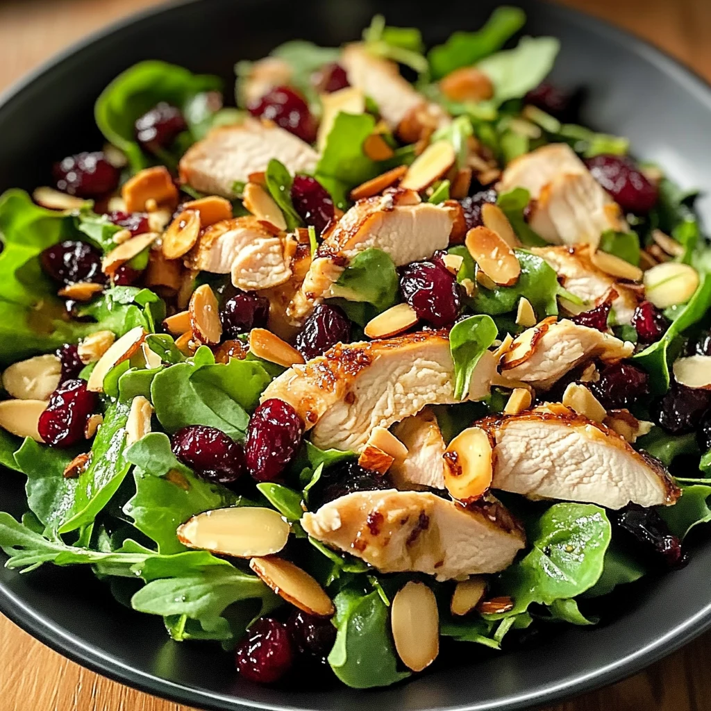 Asian Chicken Cranberry Salad 4 Servings Easy Delicious