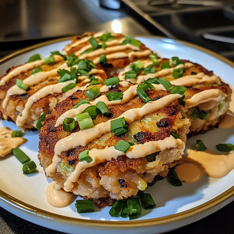 Asian Tuna Cakes 4 Servings Easy Delicious