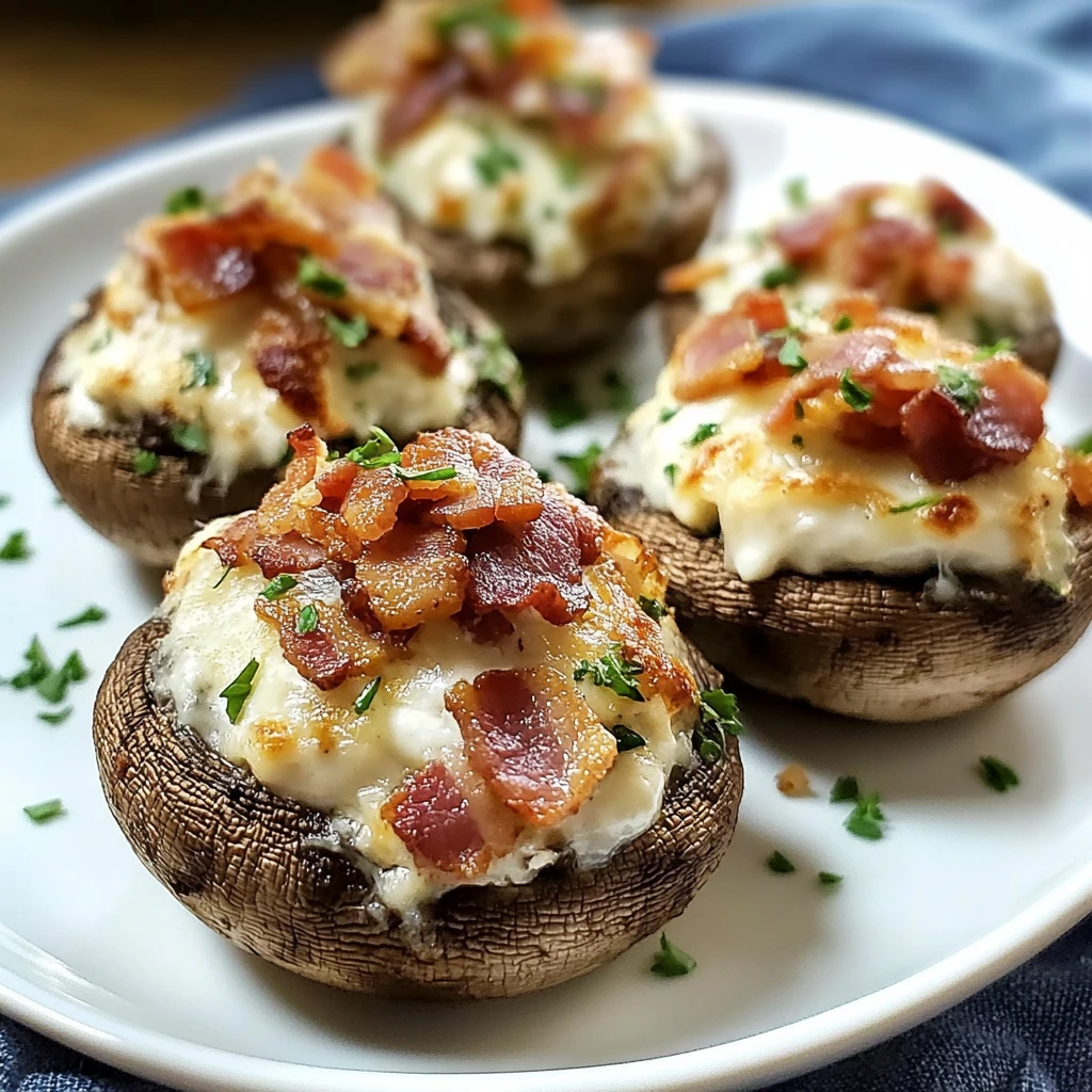 Bacon Stuffed Mushrooms 24 Ingredients Ultimate Delicious