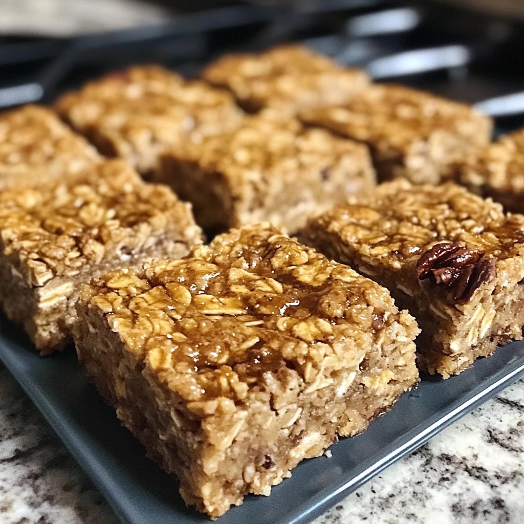 Baked Banana Oatmeal Bars 5 Steps Easy Delicious