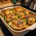 Baked Chicken and Zucchini 30 Minutes Easy Delicious