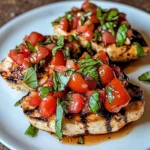 Bruschetta Chicken 4 Ingredients Easy Delicious
