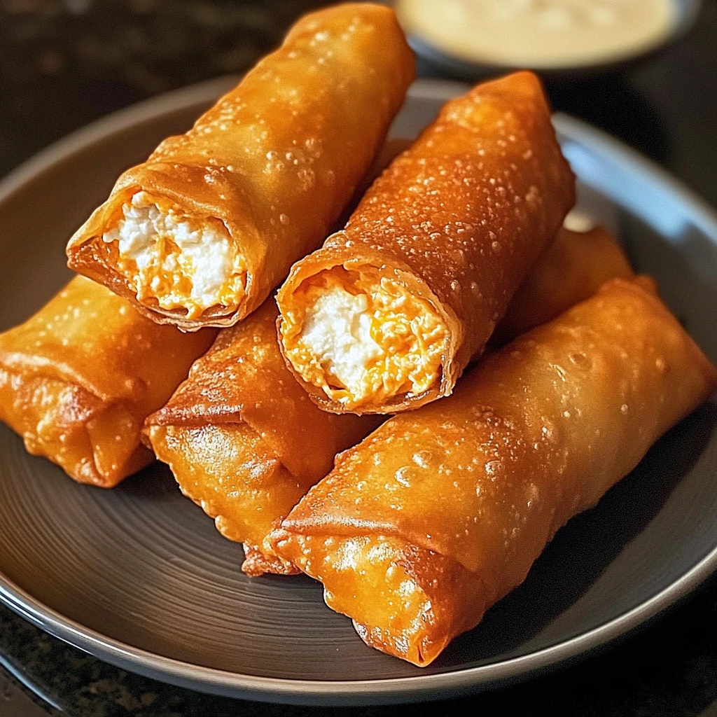 Buffalo Chicken Dip Egg Rolls 12 Ingredients Ultimate Delicious