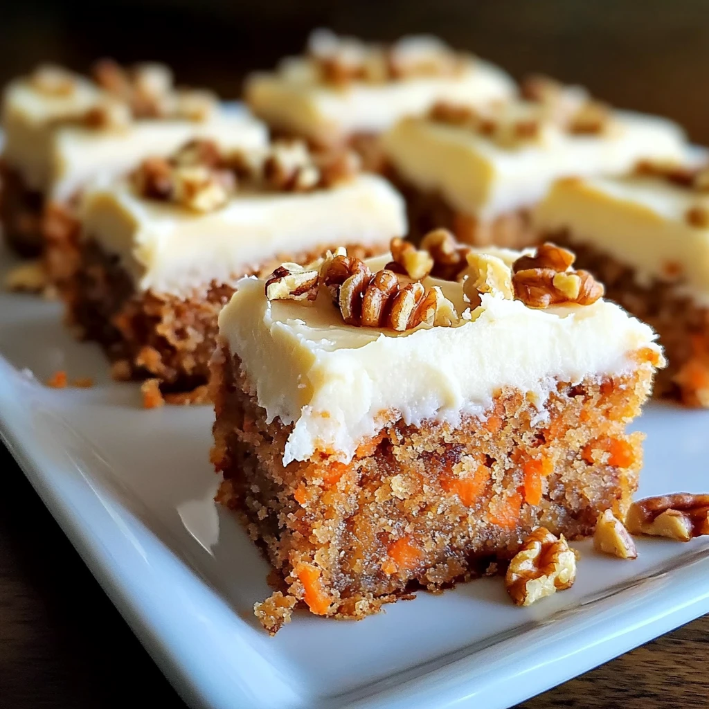 Carrot Cake Bars 25 Minutes Ultimate Delicious