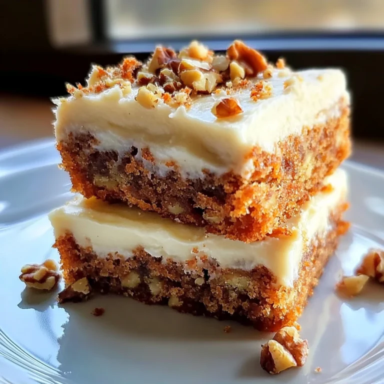 Carrot Cake Bars 25 Minutes Ultimate Delicious