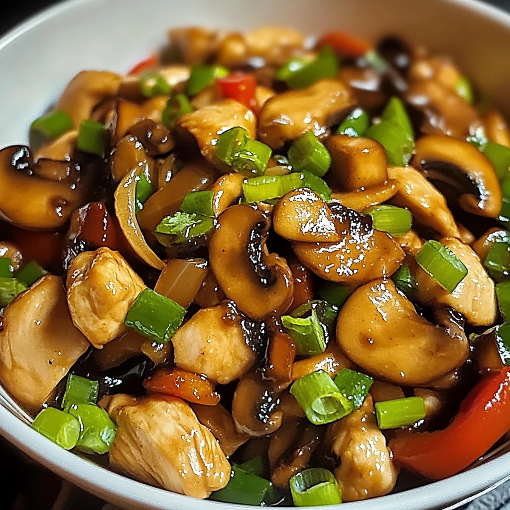 Chicken and Mushroom Stir-Fry 30 Minutes Quick Delicious
