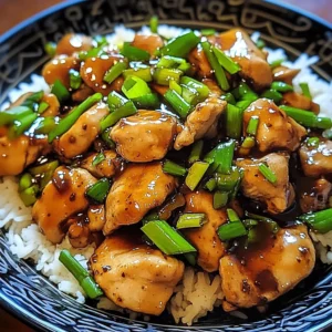 Chinese Scallion Chicken 4 Ingredients Easy Delicious