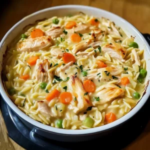Creamy Chicken Pot Pie Orzo 30 Minutes Ultimate Delicious