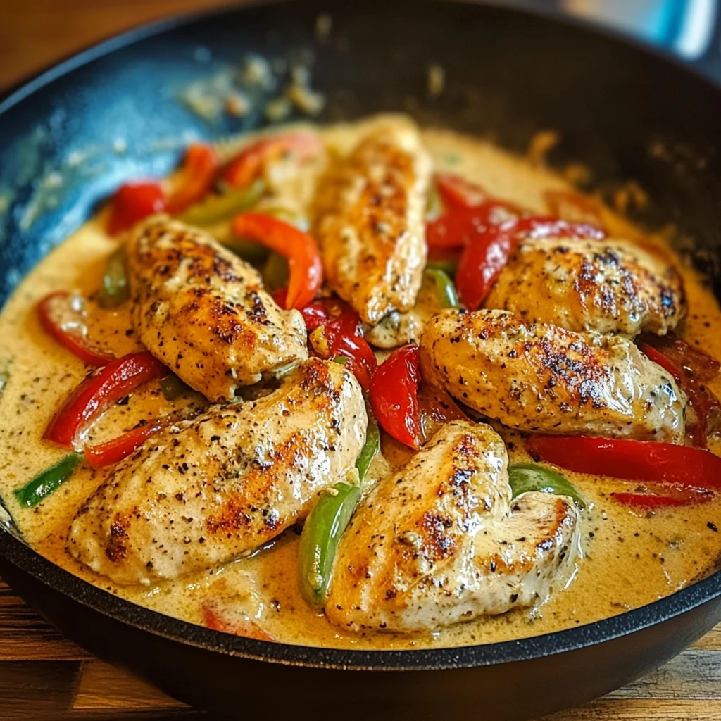 Creamy Pepperoncini Chicken Skillet 6 Steps Ultimate Delicious