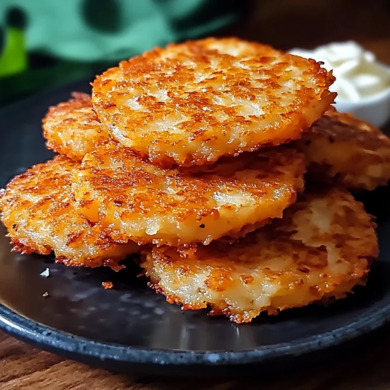 Crispy Homemade McDonalds Hash Browns 4 Servings Easy Delicious