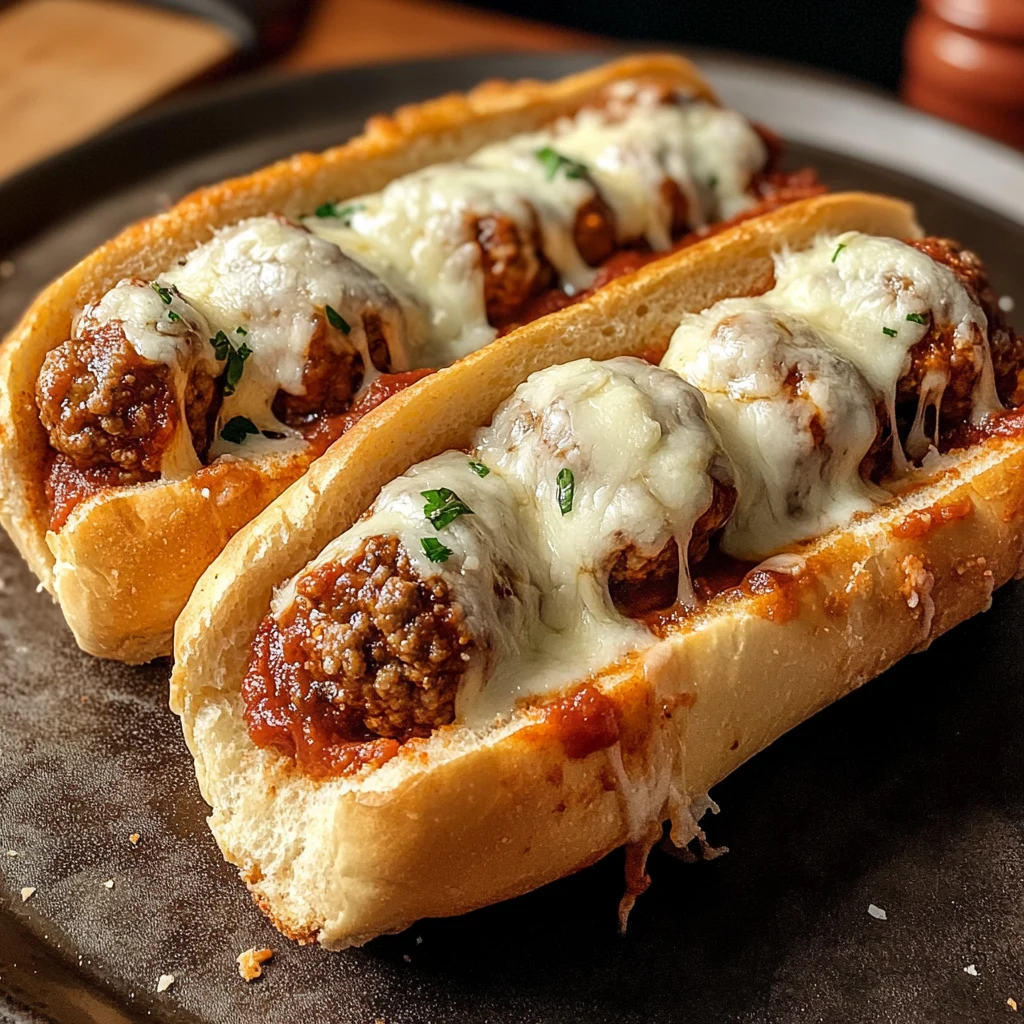 Easy Cheesy Meatball Subs 30 Minutes Ultimate Delicious