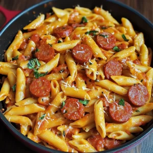 Easy One Pot Kielbasa Pasta 30 Minutes Ultimate Delicious