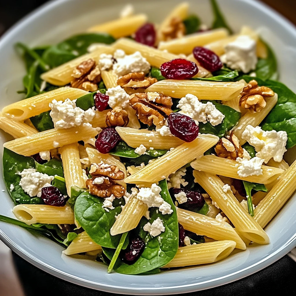 Feta & Cranberry Penne Salad 4 Servings Ultimate Delicious