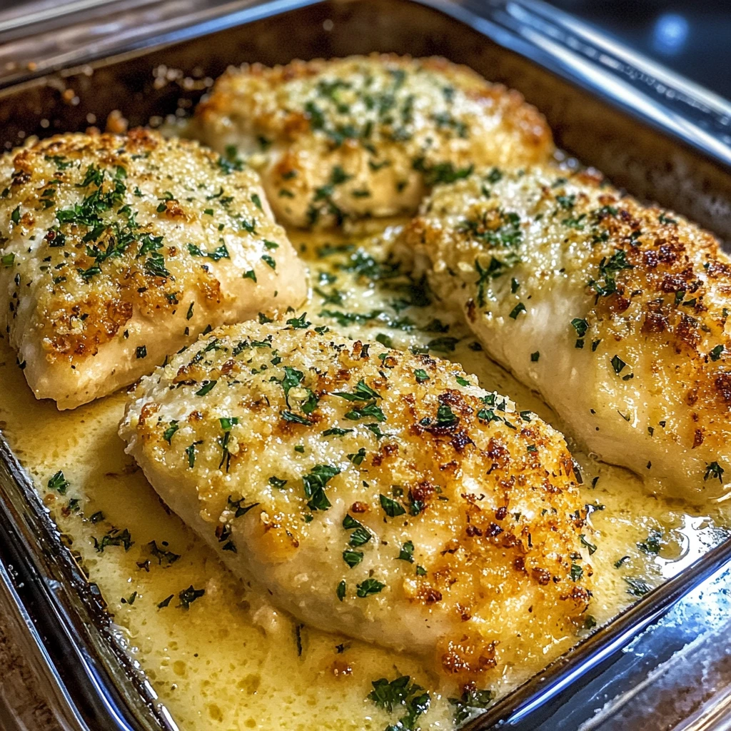 Garlic Parmesan Chicken Bake 30 Minutes Easy Delicious