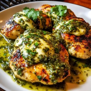 Grilled Salsa Verde Pepper Jack Chicken 4 Servings Awesome Delicious