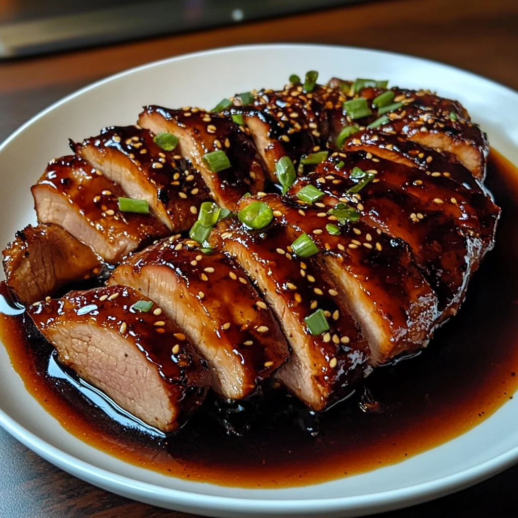 Hoisin Glazed Pork Tenderloin 30 Minutes Easy Delicious