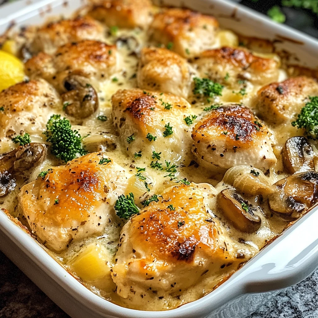 Keto Creamy Chicken Casserole 4 Servings Perfect Delicious