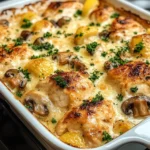 Keto Creamy Chicken Casserole 4 Servings Perfect Delicious