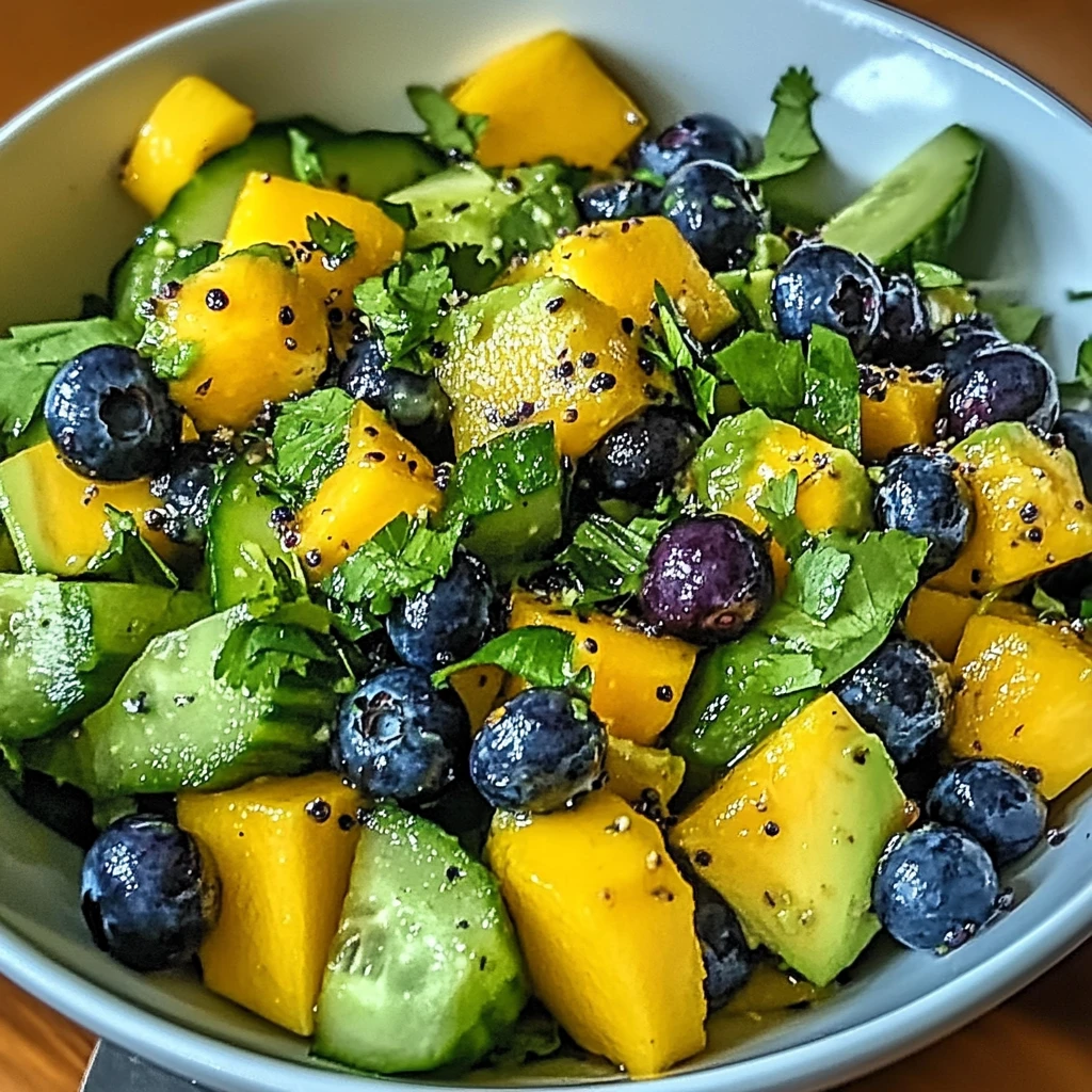 Mango Cucumber Salad 4 Servings Ultimate Delicious