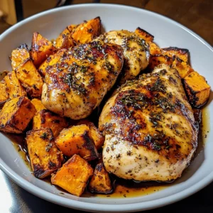 Maple-Glazed Chicken with Sweet Potatoes: 30 Minutes Amazing