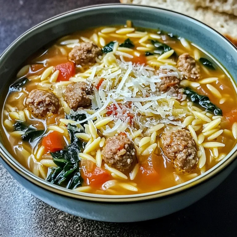 Marry Me Sausage Orzo Soup 30 Minutes Easy Delicious