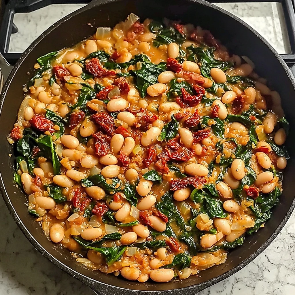 Marry Me White Bean & Spinach Skillet 30 Minutes Easy Delicious