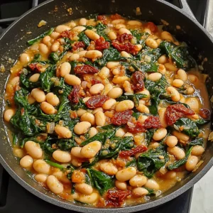 Marry Me White Bean & Spinach Skillet 30 Minutes Easy Delicious