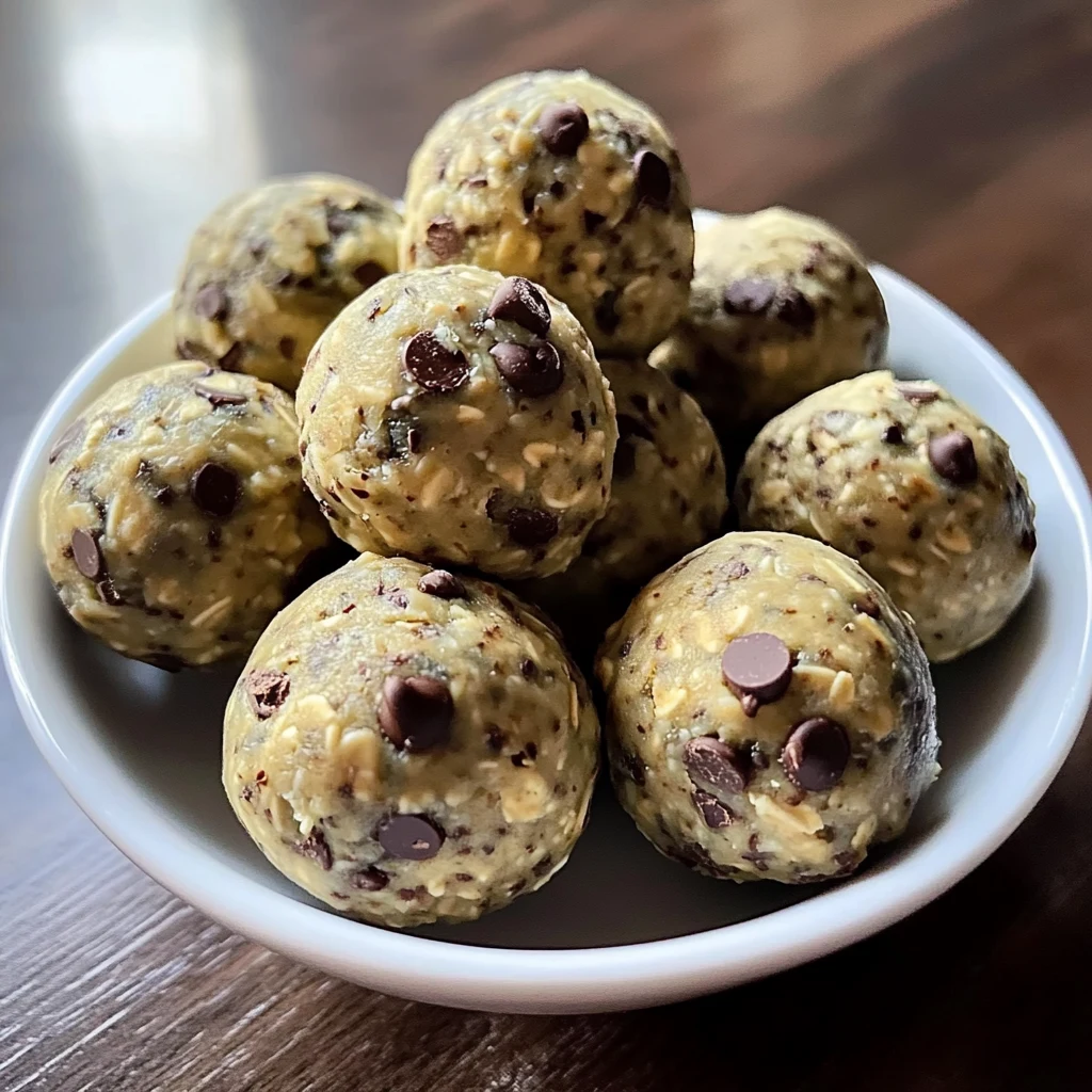 Mint Chocolate Chip Protein Balls 5 Steps Easy Delicious