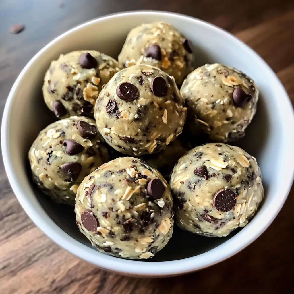 Mint Chocolate Chip Protein Balls 5 Steps Easy Delicious