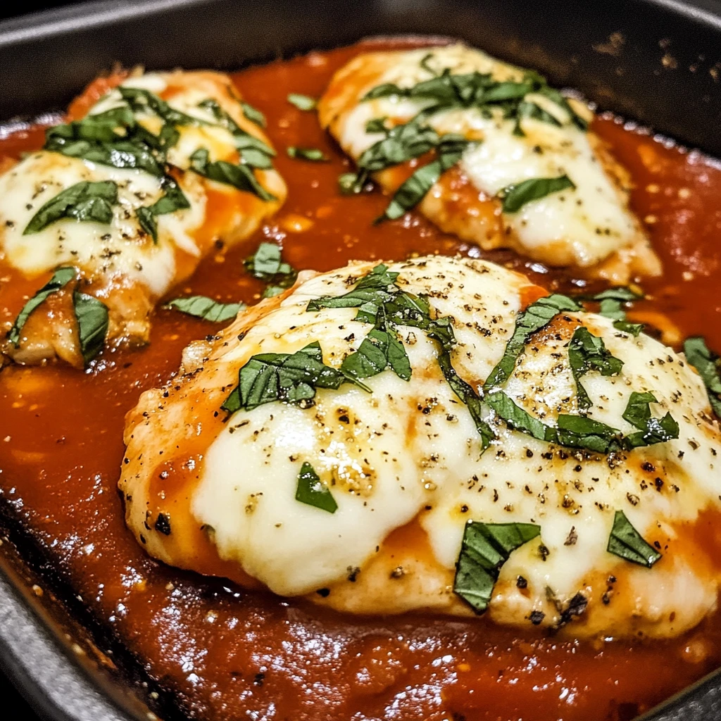 Mozzarella Chicken 4 Ingredients Quick Delicious