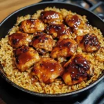 One-Pan Honey BBQ Chicken and Rice 30 Minutes Easy Delicious