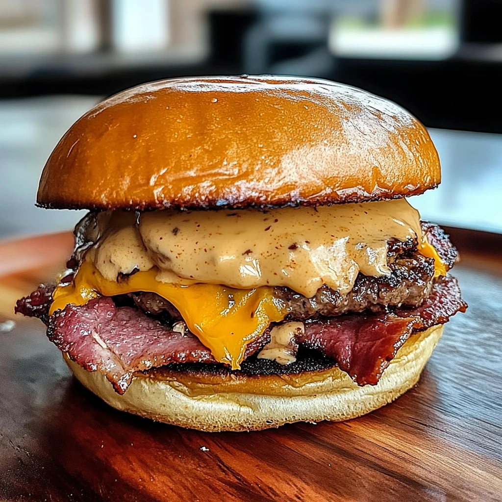 Pastrami Smash Burger 4 Ingredients Ultimate Delicious