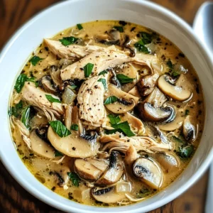 Rotisserie Chicken Mushroom Soup 30 Minutes Easy Delicious