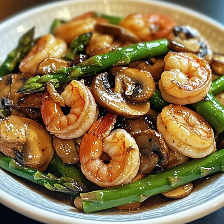 Shrimp and Asparagus Stir-Fry 7 Ingredients Easy Delicious